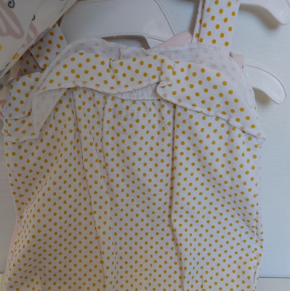 Laughing Llama Butterfly Baby Clothes Onsie Lot of 3 - Picture 3 of 4